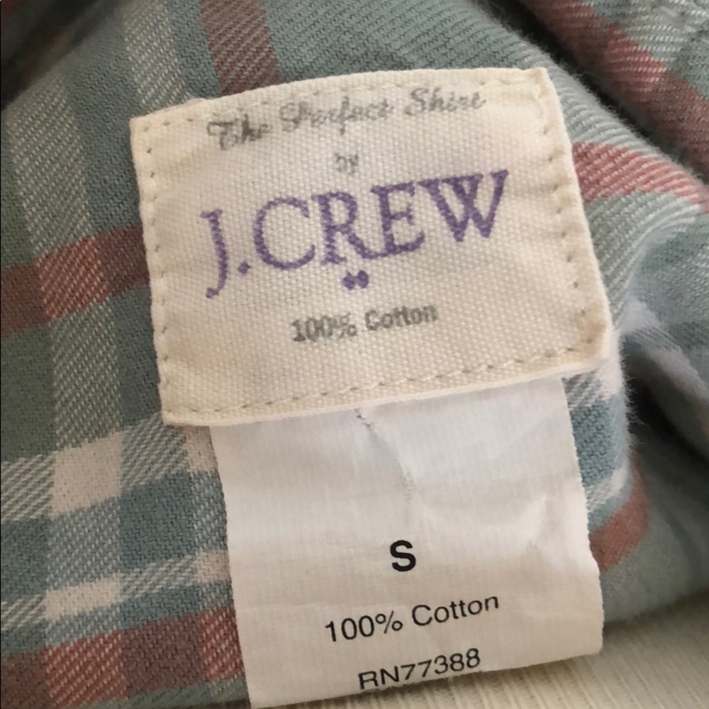 Plaid Button Down Top - image 3